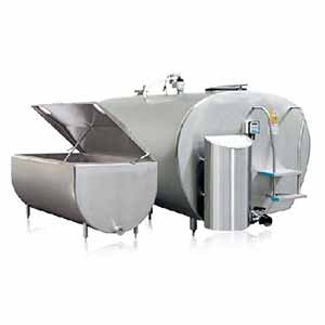 We are offering Bulk Milk Cooler Open Vertical that can be used for the storage and cooling of milk